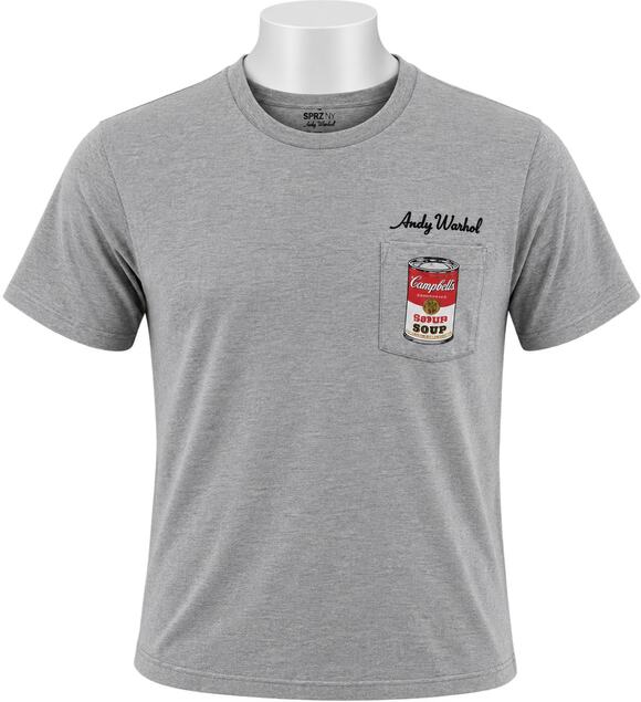 Uniqlo Other - Uniqlo SPRZ NY Andy Warhol Campbell's Soup Pocket Tee - Gray - Size M